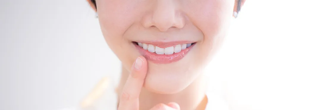 笑顔に自信がもてる仕上がり、審美性を追求した治療